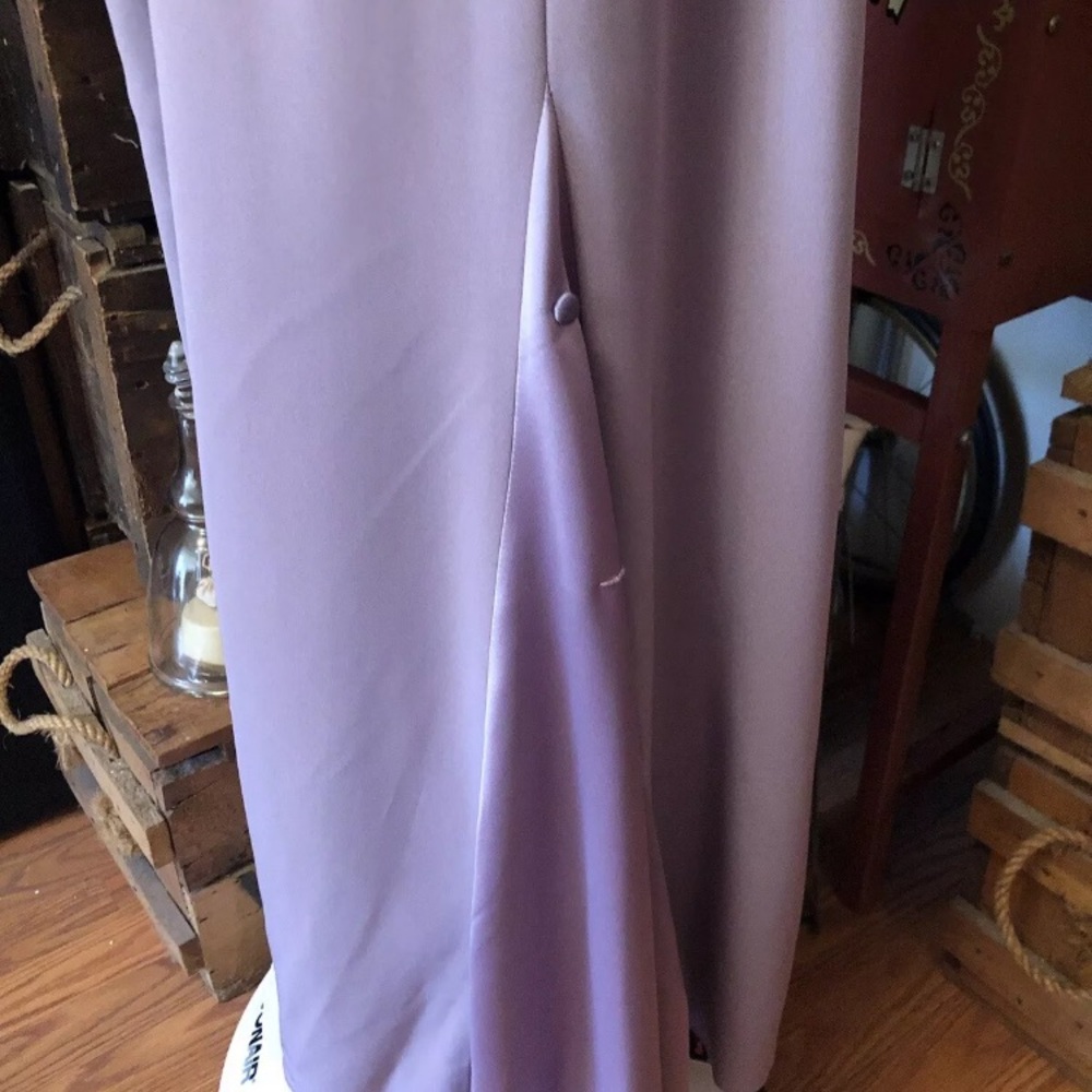 Elegance Montage Collection Mini Cheri Gown Size 12 Lavender - Picture 5 of 16